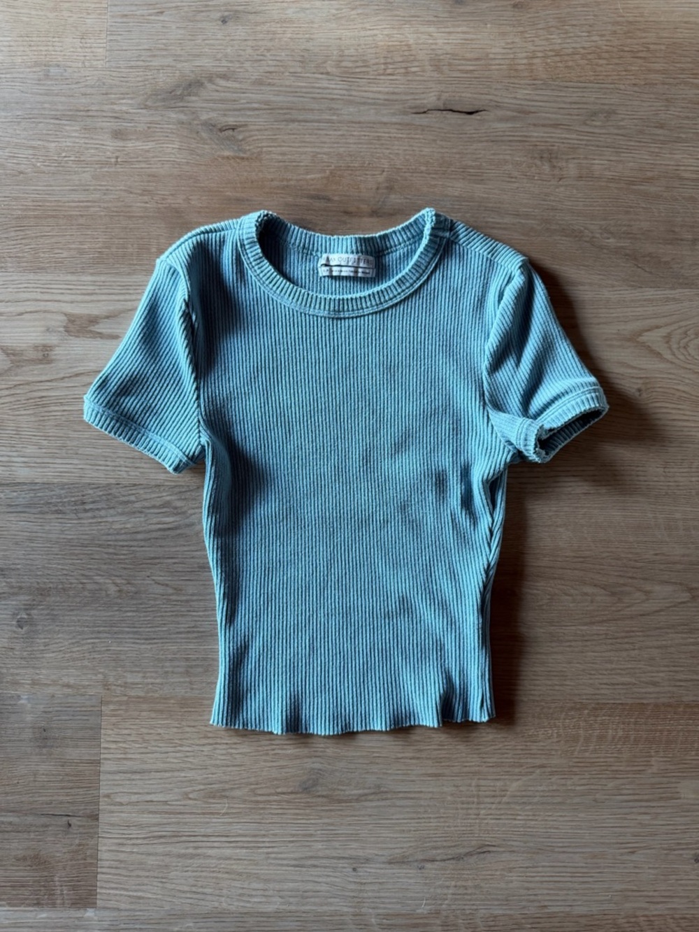 Urban Outfitters Ribbed Short-Sleeve T-Shirt